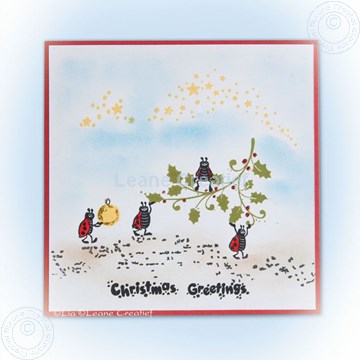 Bild von Clear stamp Good Luck Christmas Greetings