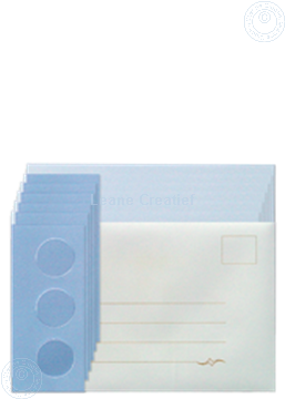 Bild von Karten Packung Tri-O Karten blau/dunkel blau